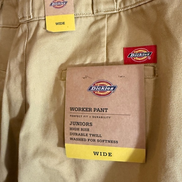 Dickies Nordstrom Camel Wide-Leg Pants - Picture 4 of 6
